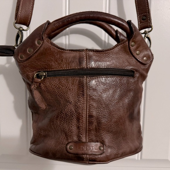Beautiful Delilah style Bed Stu teak brown crossbody handbag used once - Picture 1 of 8